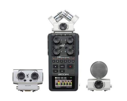 Zoom H6 6-Channel Audio Recorder-image